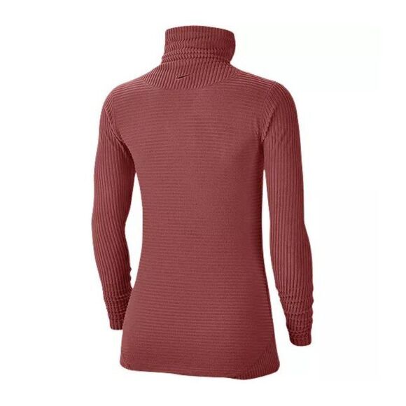 NEW Nike Women's Hyperwarm Velour Long Sleeve Shir - Picture 5 of 5